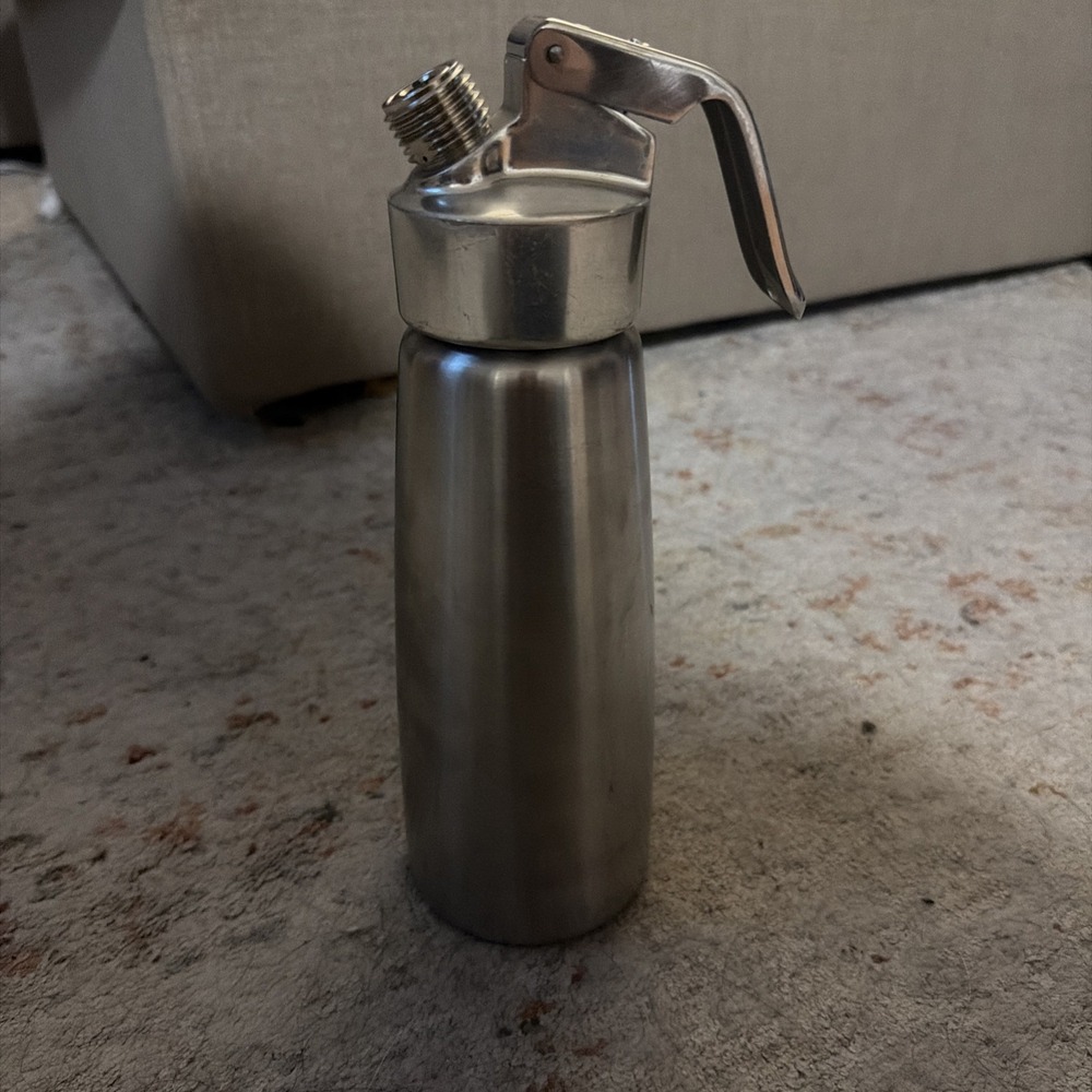 ISI X0725 0725 STAINLESS STEEL GOURMET WHIP 0.5L WHIPPED CREAM DISPENSER 1 PINT